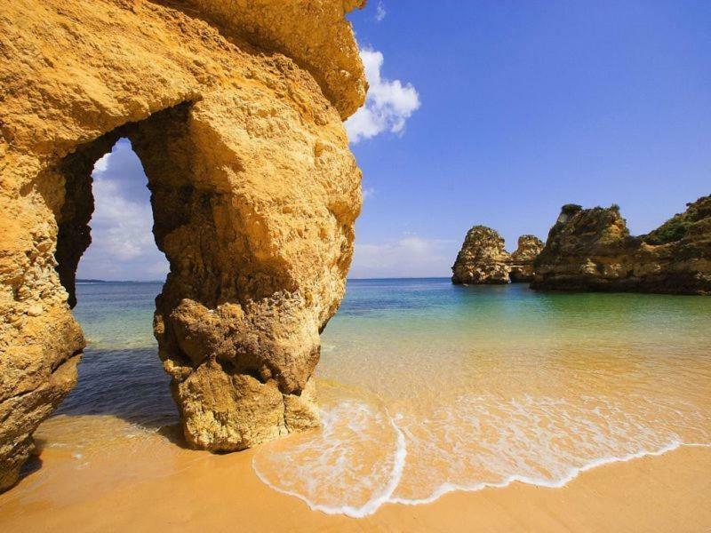 Os Reais - Apt In Front Of The Beach In Centeanes Carvoeiro  Ngoại thất bức ảnh